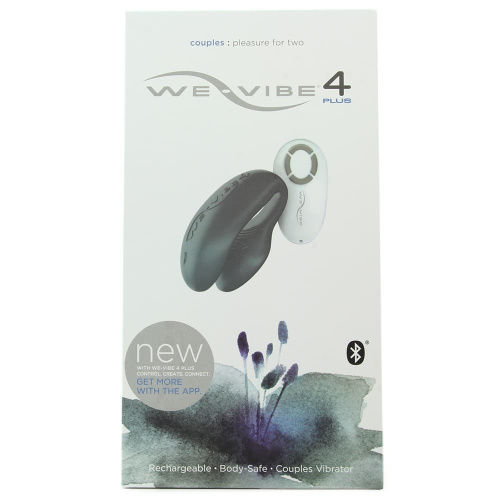 We-Vibe 4 Plus - Вибратор для двоих, 7х3 см (розовый)