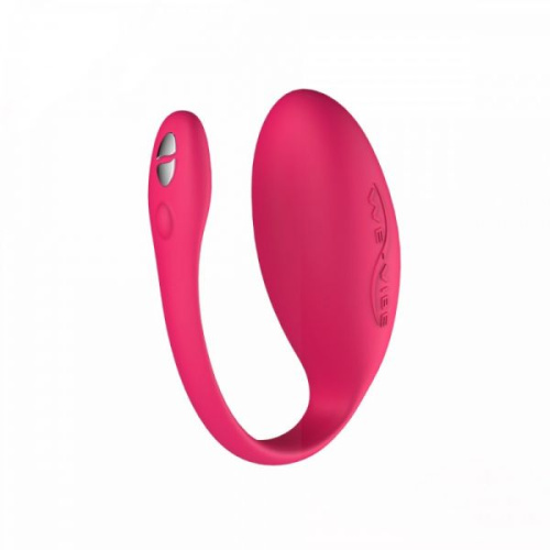 We-Vibe Jive Smart + Лубрикант 50 мл - мощное виброяйцо с управлением со смартфона, 9.2х3.5 см (розовый)