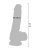 Фаллоимитатор Get Real Clear Dildo 7 inch, 16 см