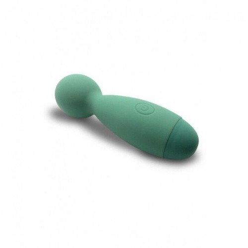 Wooomy Smally Mini Wand - Вибромассажер, 13.4х4 см (зелёный)
