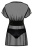 Obsessive 868-BAB-1 babydoll - пеньюар на шнуровке, S/M (чёрный) Obsessive 868-BAB-1 babydoll - пеньюар на шнуровке, S/M (чёрный)