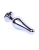 Boss Jewellery Silver Butt Plug Pink - Анальная пробка с кристаллом, 9,3х3 см (розовый) Boss Jewellery Silver Butt Plug Pink - Анальная пробка с кристаллом, 9,3х3 см (розовый)