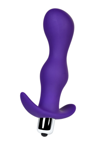 A-Toys By Toyfa L - Анальная пробка с вибрацией, 14х3 см (фиолетовый)