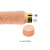 Baile Barbara Jeff Vibrator - Вібратор реалістичний, 19.5х4 см (тілесний) - купити в Києві, Україні
