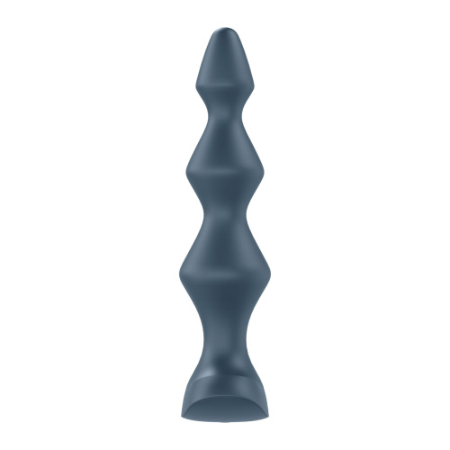 Satisfyer Lolli Plug 1 - Анальная пробка, 14х3,2 см, (серая)