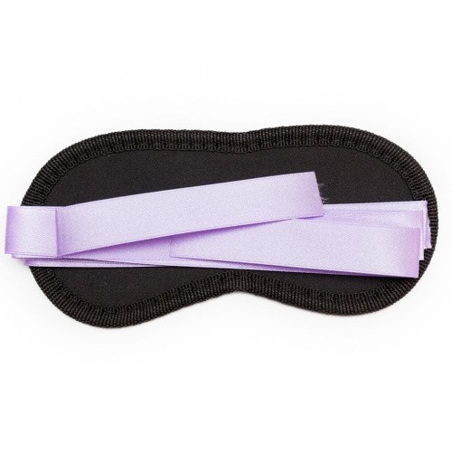 Пикантные Штучки - Мягкая маска на глаза Purple&Black