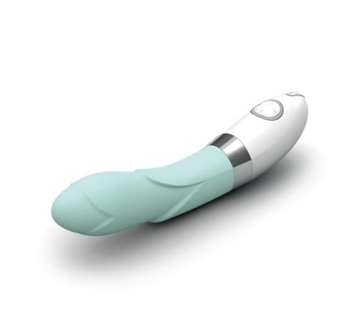 Lelo Iris - рельефный вибратор для точки G, 22х3.6 см (розовый)