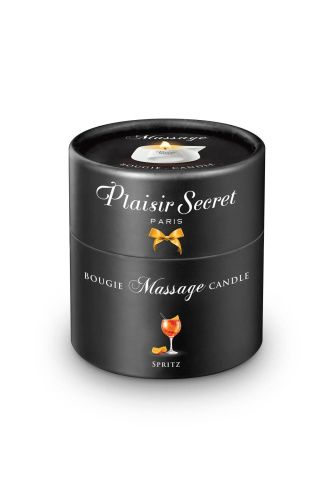 Массажная свеча в подарочной упаковке Plaisirs Secrets Spritz, 80 мл