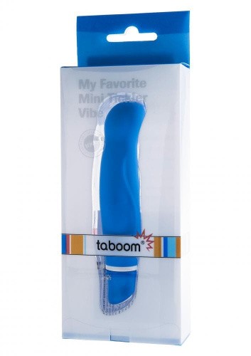 Taboom My Favorite Minitickler Vibe - вибратор для точки G, 12х3 см (розовый)