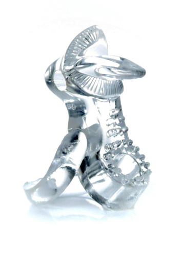 Эрекционное виброкольцо B-Series Tongue Vibro CockRing