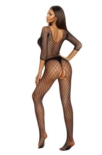 Бодістокінг SoftLine Bodystocking 2048, black - One Size - купити в Україні | Секс шоп SEX-SHOP.ua