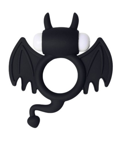 Toyfa Jos Cocky Devil - виброкольцо, 8.5х3.5 см (черный)