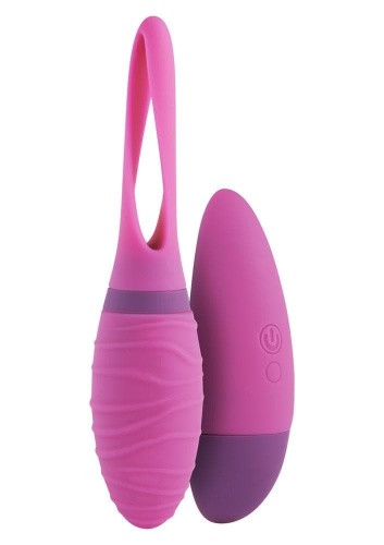 Виброяйцо с дистанционным вибропультом Helix Remote Vibrating Egg, 7х3 см (пурпурный)