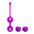 Pretty Love Kegel Tighten Up II Balls Pink - Вагінальні кульки, 16,3 см (фіолетові) - купити в Києві, Україні