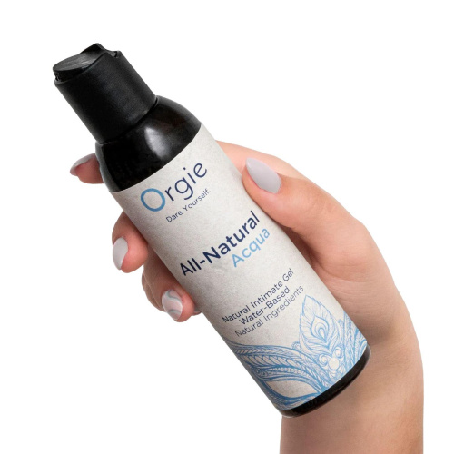 Лубрикант на водній основі Orgie All-Natural Acqua, 150 мл - купити в Києві, Україні