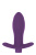 MAI Attraction Toys №87 перезаряжаемая анальная пробка с вибрациоей, 11х3,5 см (фиолетовый) MAI Attraction Toys №87 перезаряжаемая анальная пробка с вибрациоей, 11х3,5 см (фиолетовый)