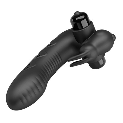 Pretty Love Vance Finger Vibrator - Вибратор на палец, 10.3х3.1 см (чёрный)
