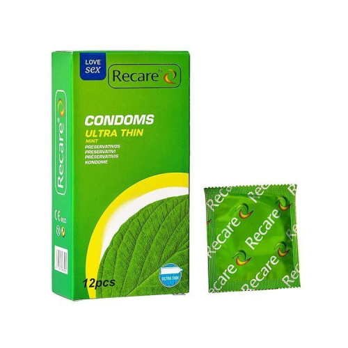 Recare Ultra Thin Mint, 12 шт, ультратонкие