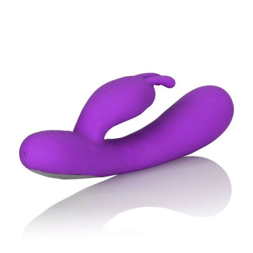 California Exotic Novelties Embrace Massaging G-Rabbit - вибратор-кролик для точки G, 13х3.3 см (фиолетовый)