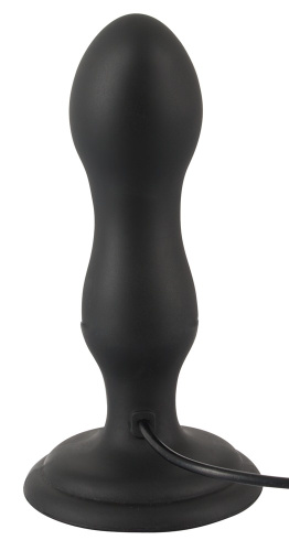 Orion Black Velvets Anal twist plug анальная пробка с функцией вращения, 13.6х3.9 см