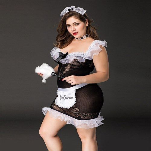 Костюм горничной JSY «Послушная Эльма» Plus Size