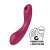 Satisfyer Curvy Trinity 1 - Вакуумный стимулятор + вибратор точки G, 17.5х3.9 см (красный) Satisfyer Curvy Trinity 1 - Вакуумный стимулятор + вибратор точки G, 17.5х3.9 см (красный)