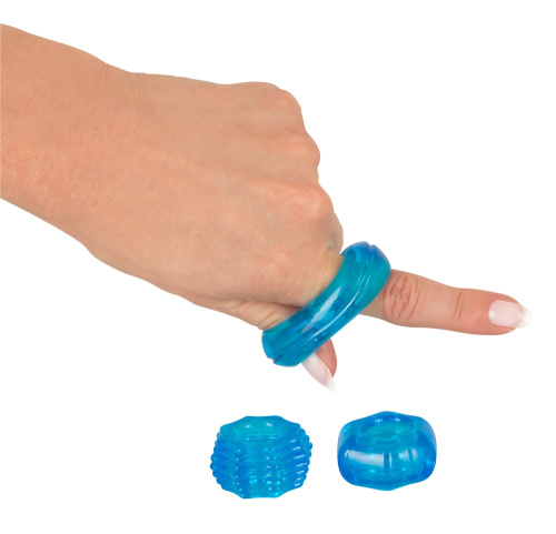 Orion Stretchy Cock Ring Set набор из 3 эрекционных колец, 1.8 см