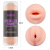 Двухсторонний мастурбатор LoveToy Virgin-Skin Blowout Stroker вагина и рот