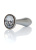 Анальная пробка с кристаллом B-Series Jewellery Silver Plug Clear, S Анальная пробка с кристаллом B-Series Jewellery Silver Plug Clear, S