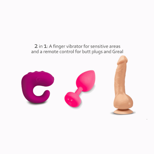 Gvibe Greal - неймовірно реалістичний вібратор з Bioskin, 15х3.7 см - купити в Києві, Україні