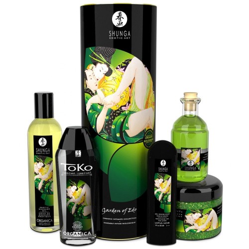 Shunga Garden of Edo Organic Collection - подарочный набор с расслабляющим ароматом зеленого чая