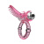 LyBaile Sweet Vibrationg Cook Ring - віброкільце, 6.5х4.2 см (рожевий) - купити в Києві, Україні
