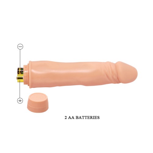 Baile Barbara Dwarf Vibrator Flesh - Вибратор, 21.5х4 см (телесный)