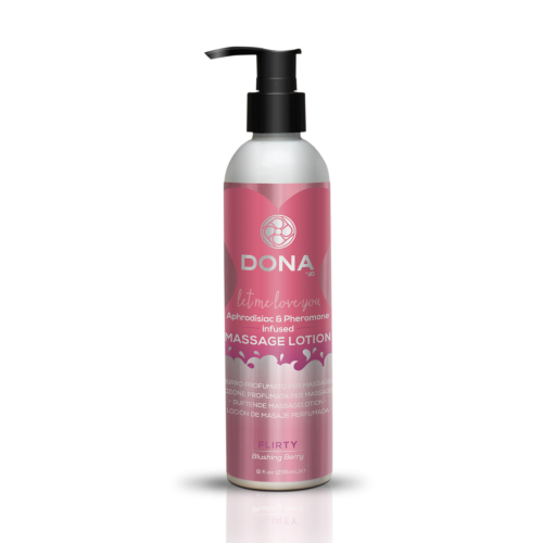 Dona Massage Lotion Blushing Berry - Масажний лосьйон, 235 мл - купити в Києві, Україні