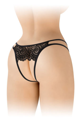 Fashion Secret Annette Black - трусики з доступом, S-L (чорні) - купити в Києві, Україні