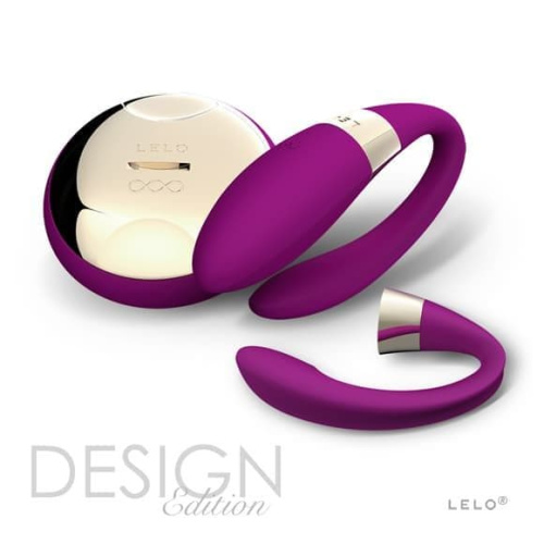 Lelo Tiani 2 Design Edition - Вибратор для пар, 9х3 см (розовый)