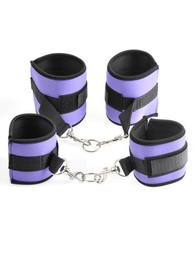 Fetish Fantasy Series Purple Pleasure Bondage Set - подушки для секса и оковы