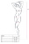 Passion BS060 - Эротический комбинезон с имитацией трусиков, S-L (чёрный) Passion BS060 - Эротический комбинезон с имитацией трусиков, S-L (чёрный)