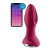 Satisfyer Rotator Plug 2+ - Анальна пробка з обертанням, 12.8х3.6 см (червоний) - купити в Києві, Україні