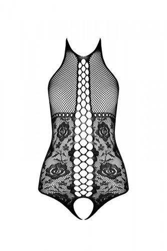 Бодистокинг с имитацией корсетной шнуровки Passion BS094, One Size
