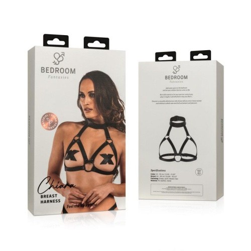 Bedroom Fantasies Chiara Breast Harness - Портупея (чорний) - купити в Києві, Україні