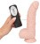 Medical Silicone Pulsating Vibrator - Реалистичный вибратор с функцией пульсации, 20х4.4 см