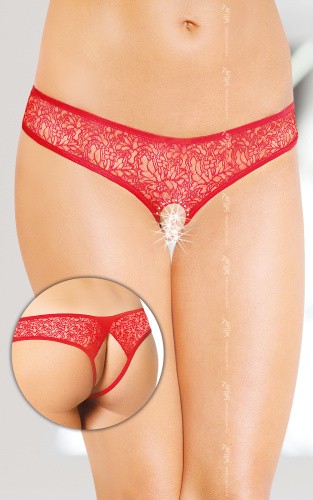 SoftLine - G-String 2446 - Трусики, M/L (красные)