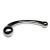 Sinner Gear Unbendable The Curvey G-Spot Metal Dildo металевий ділдо, 27х2.5 см - купити в Києві, Україні