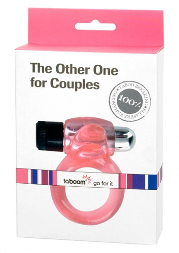 Taboom The Other One 4 Couples Ring - виброкольцо, 6х3 см (розовый)