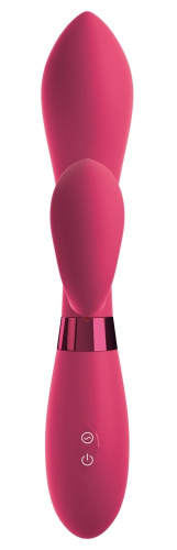 Pipedream OMG Mood Silicone Vibrator - силиконовый вибратор-кролик, 21 см