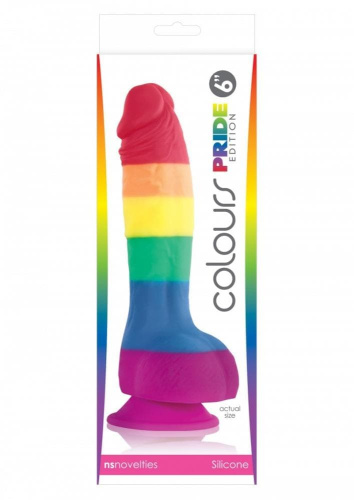 NS Novelties Pride Edition Dildo фаллоимитатор, 15,2х4,5 см