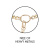 Bijoux Indiscrets Indiscrets MAZE - T-Restraints наручники с поводком из экокожи в подарочной упаковке Bijoux Indiscrets Indiscrets MAZE - T-Restraints наручники с поводком из экокожи в подарочной упаковке
