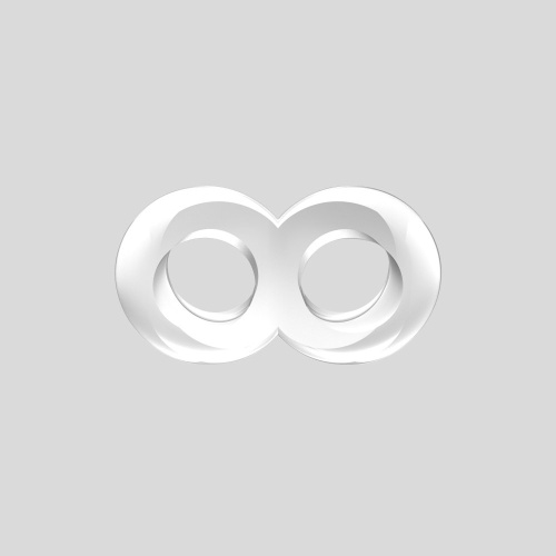 GK Power Duo Cock 8 Ball Ring - Двойное эрекционное кольцо (прозрачный)