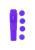 Toy Joy Funky Massager - Вибромассажер с насадками, 10х2.5 см (фиолетовый) Toy Joy Funky Massager - Вибромассажер с насадками, 10х2.5 см (фиолетовый)